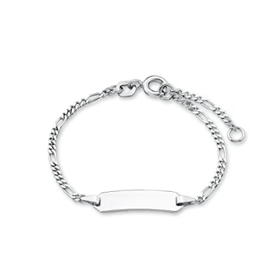 Abbildung von amor Gravie Armband für Kinder, Größe: 17, Silber