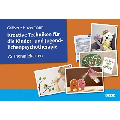 Abbildung von Kreative Techniken für die Kinder und Jugendlichenpsychotherapie: 75 Therapiekarten. Kartenset Mit Bildkarten 32 seitigem Booklet. Online Material (Beltz Therapiekarten)