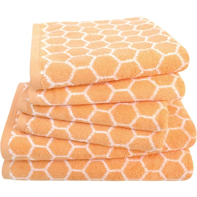 Abbildung von Dyckhoff Handtuch Set "Pure Natural Honey" 6 Frottier BIO Baumwolle, GOTS