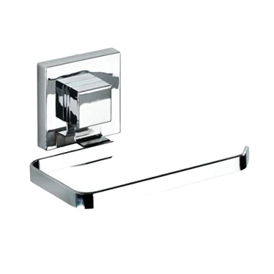 Abbildung von WENKO Vacuum Loc Wand Toilettenpapierhalter Quadro, Halterung für Toilettenpapier, Befestigen ohne Bohren, Rostfreier Edelstahl, 14 x 6 11 cm, Glänzend