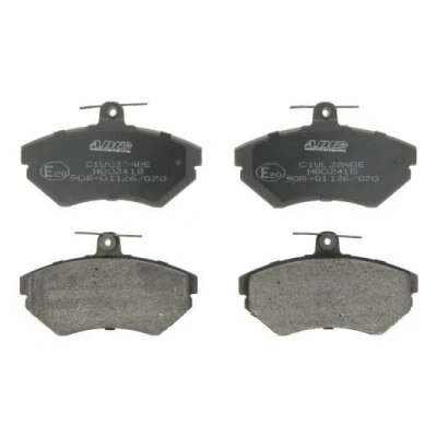 Abbildung von KRAFT 6000370 Bremsbelagsatz Vorderachse VOLKSWAGEN: GOLF 4 Variant, 2, 3, SEAT: Ibiza Arosa, Córdoba I Vario