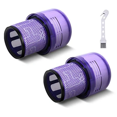 Abbildung von Waschbar Filter Einheit für Dyson V11 Cyclone Serie, SV14 Animal Absolute Total Reinigung Staubsauger Ersatzteile# DY 970013 02 &amp; 97001302 2er Pack