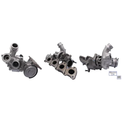 Abbildung von ELSTOCK 91 0898 Turbolader Abgasturbolader, pneumatisch geregeltes Stellelement (Aktuator) mit Dichtungen VOLKSWAGEN: Passat B6 Variant, Golf 5