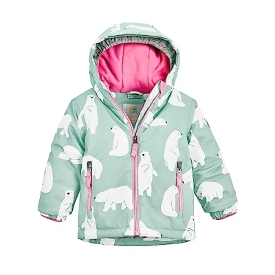 Abbildung von first instinct by killtec unisex Skijacke wasserdicht/Funktionsjacke mit Kapuze und Schneefang FISW 30 MNS SKI JCKT, stahlmint, 122, 39907 000