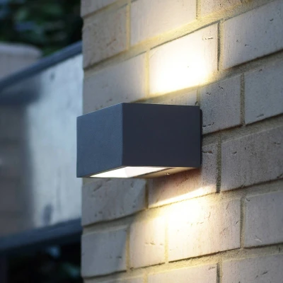 Abbildung von LUTEC LED Außen Wandleuchte »GEMINI«, Leuchtmittel Modul fest integriert