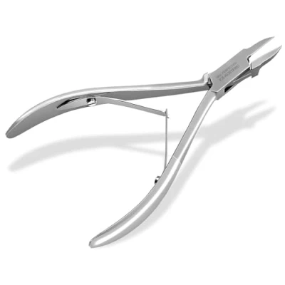 Abbildung von Feine Nagelzange Eckenzange 11,5 cm SUPER SPITZ für tief eingewachsene Nägel