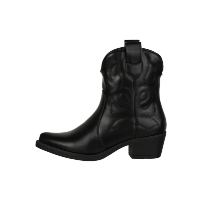 Abbildung von Elara Damen Stiefeletten Cowboy Boots Chunkyrayan 301 A31PU Black 39