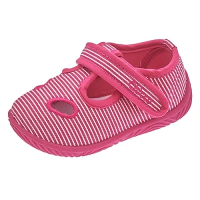 Abbildung von Chicco, Hausschuhe für Kinder, Kinderschuhe den Kindergarten und, mit Praktischem Klettverschluss, Italienisches Design, Rosa 2, 22 EU