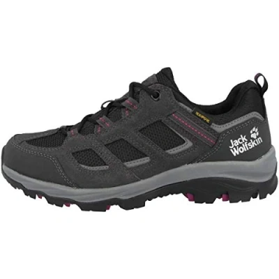 Abbildung von Jack Wolfskin VOJO 3 Texapore LOW W Hikingschuh, Damen, Größe: 37, Dark steel/purple Schuhe