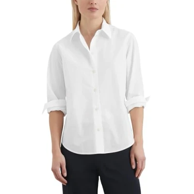 Abbildung von Marc O&#039;Polo Damen M02092142331 Blouse, Weiß, 40 EU