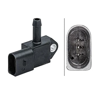 Abbildung von HELLA 6PP 009 409 591 Sensor, Abgasdruck AUDI: A3 Saloon, VOLKSWAGEN: Golf 7, SEAT: Ateca