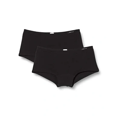 Abbildung von Skiny Essentials Girls PANT 2 PACK Panties für Kinder, Größe: 152, Black