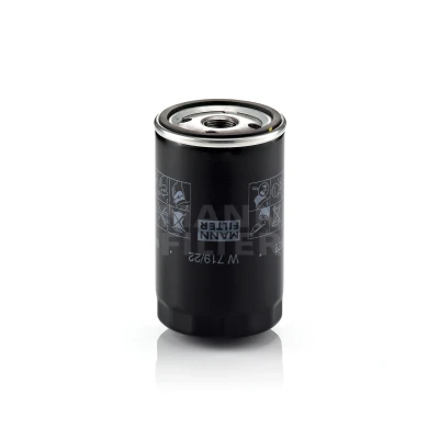 Abbildung von MANN FILTER W 719/22 Ölfilter M 20 X 1.5 mit zwei Rücklaufsperrventilen Anschraubfilter PORSCHE: 968 Coupe, 944 Convertible