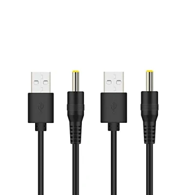 Abbildung von WICAREYO 2M/6.5ft USB Ladekabel für PSP, 2PCS 2.0 Daten Sync Transfer Power Ladegerät Kabel PSP 1000 2000 3000