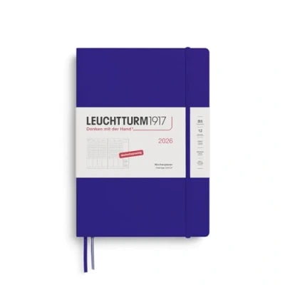Abbildung von LEUCHTTURM1917 372577 Wochenplaner Composition (B5) 2026, 12 Monate, Ink, Deutsch