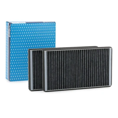 Abbildung von PURFLUX AHC219 2 Innenraumfilter Aktivkohlefilter 315 170 30 BMW: 5 Touring, Saloon, 6 Coupe