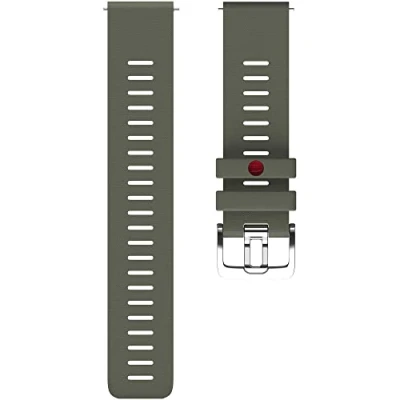 Abbildung von Polar Silikon Armband 22mm Grün M/L
