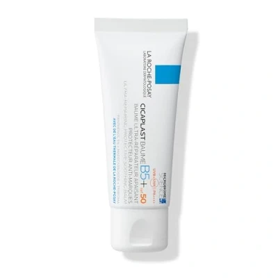 Abbildung von La Roche Posay Cicaplast Baume B5+ LSF 50, Regenerierende Creme für sensible und gereizte Haut von Gesicht Körper, Mit patentiertem Procerad, Tribioma, Madecassoside Vitamin B5, 40 ml