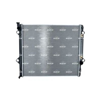 Abbildung von NRF 53575 Kühler, Motorkühlung Aluminium 650 591 25 Kühlrippen gelötet
