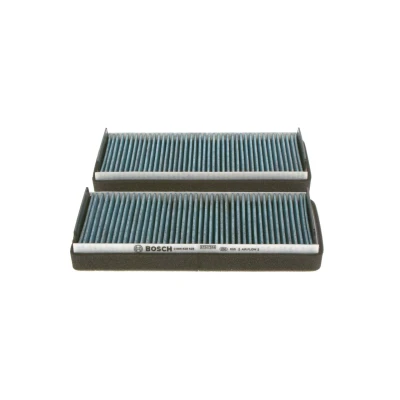 Abbildung von BOSCH 0 986 628 528 Innenraumfilter Aktivkohlefilter 255 114 40 FILTER+ MERCEDES BENZ: E Class Saloon, S T modell