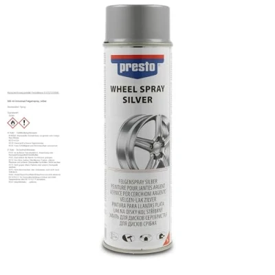 Abbildung von presto 428924 Universal Felgenspray silber 500 ml