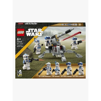 Abbildung von LEGO STAR WARS 501ST Clone TROOPERS Battle PACK 75345 Baukästen &amp; Konstruktionsspielzeug für Kinder, Größe: One Size, Multicoloured