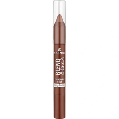 Abbildung von essence blend &amp; line eyeshadow stick, Lidschatten, Nr. 04, Braun, langanhaltend, hochpigmentiert, mit Ölen, vegan, ohne Mikroplastikpartikel, Nanopartikel frei, Parfüm, 1er Pack (1.8g)
