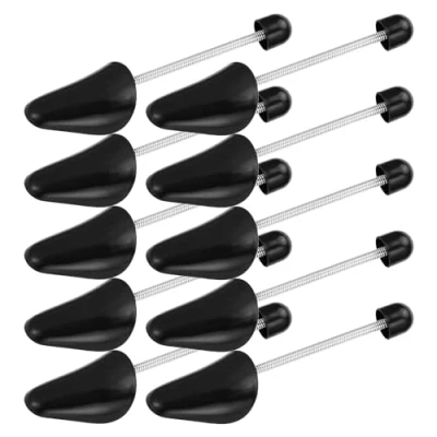 Abbildung von welsberg 5 Paar Damen Schuhspanner aus Kunststoff für EU Gr. 35 38, Schuhformer Damenschuhe, Sneaker, Mokassins, Stilettos, Loafers, Ballerinas, schwarz