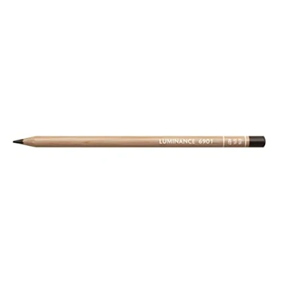 Abbildung von Caran d&#039;Ache Luminance Colour Pencil Artist Farbstifte Bleistift/ 3 Stück/Pack Farbe: 407 Sepia (6901.407)