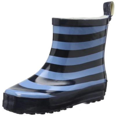 Abbildung von Playshoes Unisex Kinder Gummistiefel Halbschaft Regenstiefel, Ringel, 20 EU