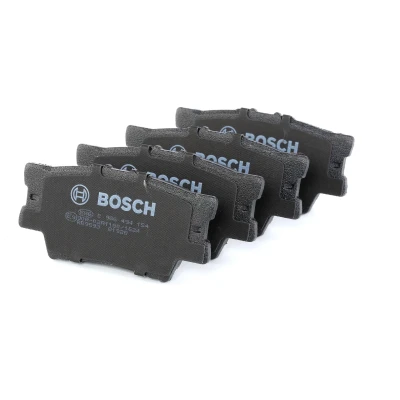 Abbildung von BOSCH 0 986 494 154 Bremsbelagsatz Low Metallic mit Anti Quietsch Blech, Montageanleitung TOYOTA: RAV4 III Off Road, IV Road