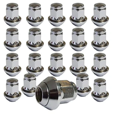 Abbildung von 20 Radmuttern original Ford Alu Felgen Focus Fiesta Escort Mondeo Kuga B Max Cougar C Cosworth Orion Fusion KA Puma Scorpio Sierra StreetKA Windstar Granada Consul Probe Kegelbund M12 x 1,5
