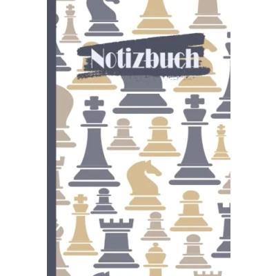 Abbildung von Schach Notizbuch: Notizbuch breit liniert, liniertes Papier für Schule, Studenten, Geschenk Kinder, Jungen, Mädchen, Notizbuch, liebhaber