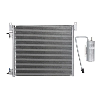 Abbildung von MAHLE ORIGINAL AC 499 000S Klimakondensator mit Trockner 12 8,7 431 OPEL: Vectra C Saloon, Caravan, CC, SAAB: 9 3 Estate, Saloon