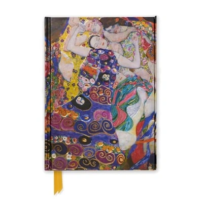Abbildung von Premium Notizbuch DIN A5: Gustav Klimt, Die Jungfrau: Unser hochwertiges, liniertes Blankbook mit festem, künstlerisch geprägtem Einband und ... A 5 Magnetverschluss)