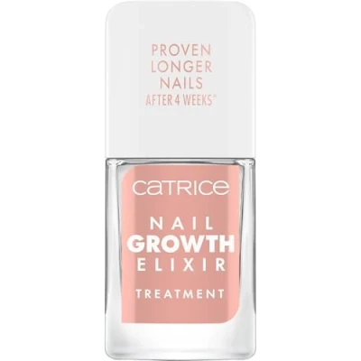 Abbildung von Catrice Nail Growth Elixir Treatment, Nagelbalsam, Transparent, feuchtigkeitsspendend, pflegend, acetonfrei, vegan, ohne Mikroplastikpartikel, Konservierungsstoffe, 1er Pack (10.5ml)