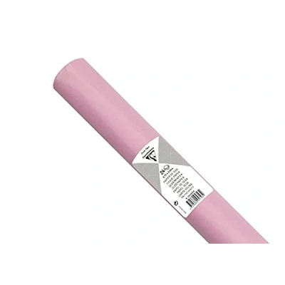 Abbildung von Clairefontaine 394060C Seidenpapier (Packung mit 24 Bögen, 50 x 75cm, 18 g/qm, ideal für Deko und Bastelprojekte) 1 Pack, rosa
