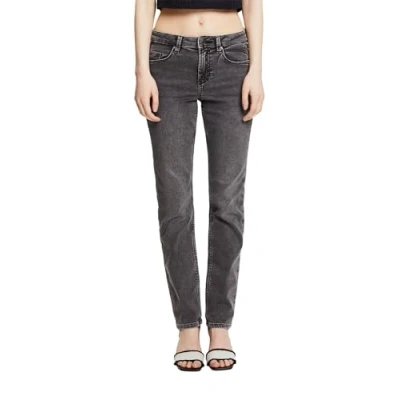 Abbildung von Esprit Slimfit Jeans Slim Fit, Damen, Größe: 28x32, Black medium washed