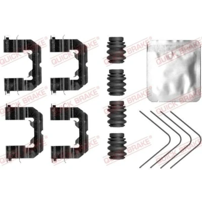 Abbildung von QUICK BRAKE 109 0118 Zubehörsatz, Scheibenbremsbelag KIA: Rio 4