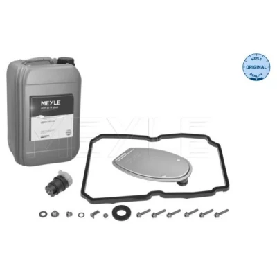 Abbildung von MEYLE 014 135 1201/XK Teilesatz, Ölwechsel Automatikgetriebe mit Ölmenge für umfassenden Ölwechsel, Zubehör MERCEDES BENZ: E Class Saloon
