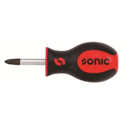 Abbildung von SONIC 1312S Schraubendreher PH.2 38 matt verchromt magnetisch
