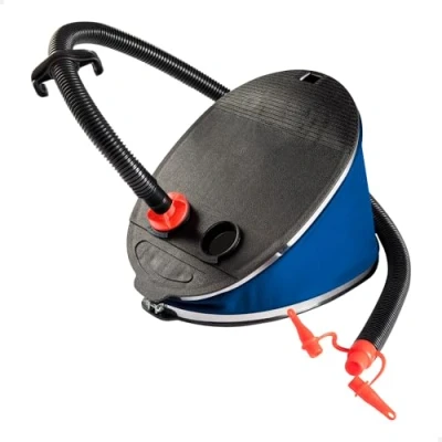 Abbildung von Intex 68610E Giant Bellows Fußpumpe Luftpumpe 30 cm Mit 3 Düsenaufsätze Schwarz