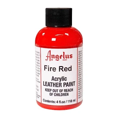 Abbildung von Angelus Lederlack, ca. 120 ml, Feuerrot