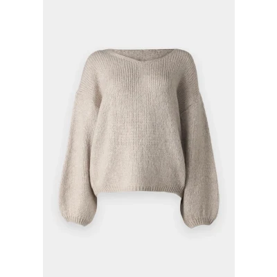 Abbildung von JDY Jdydinea Reversible Pullover Strickpullover, Damen, Größe: XXL, Chateau gray