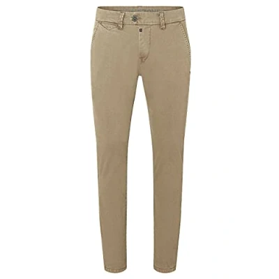 Abbildung von Timezone Herren Slim Jannotz Freizeithose, Chino Beige, 36W 32L EU