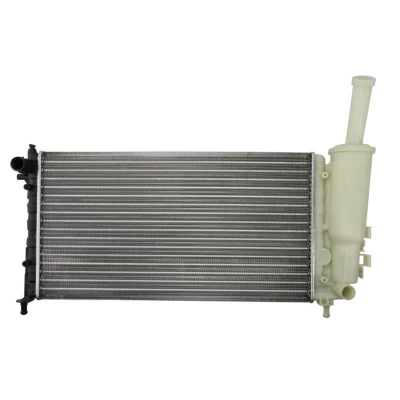 Abbildung von NRF 58273 Kühler, Motorkühlung Aluminium 579 322 18 Kühlrippen mechanisch gefügt FIAT: Punto II Hatchback