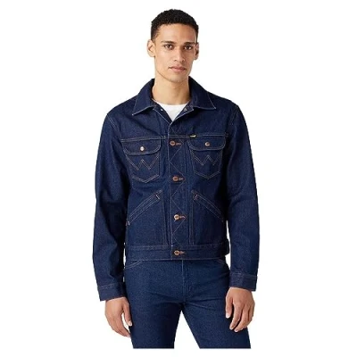 Abbildung von Wrangler MJ Jeansjacke, Herren, Größe: Medium, Rinse