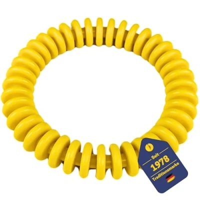 Abbildung von BEST SPORTING Tauchringe für Kinder 14 cm I Tauchringe, ideal Seepferdchen und Co. Tauchspielzeug Set Tauchring (Lamellen Gelb)