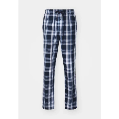 Abbildung von Schiesser Herren Lange Schlafhose Web Mix + Relax Pyjamaunterteil, Dunkelblau_163842, 54 EU
