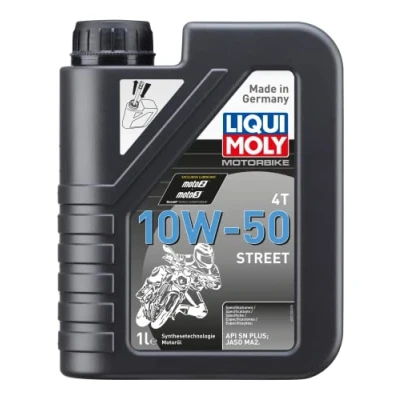 Abbildung von LIQUI MOLY Motorbike 4T 10W 50 Street 1 L Motorrad 4 Takt Öl Art. Nr.: 21725